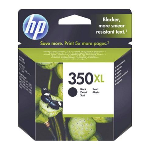 Image of Hp 350xl Inkjet Print Cartridge - Black