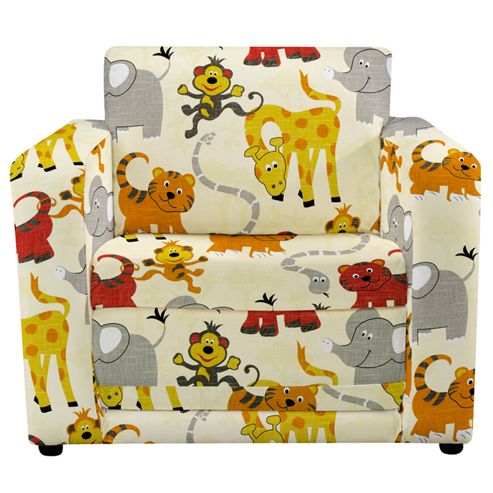Image of Children's Chair Bed - Jungle Party