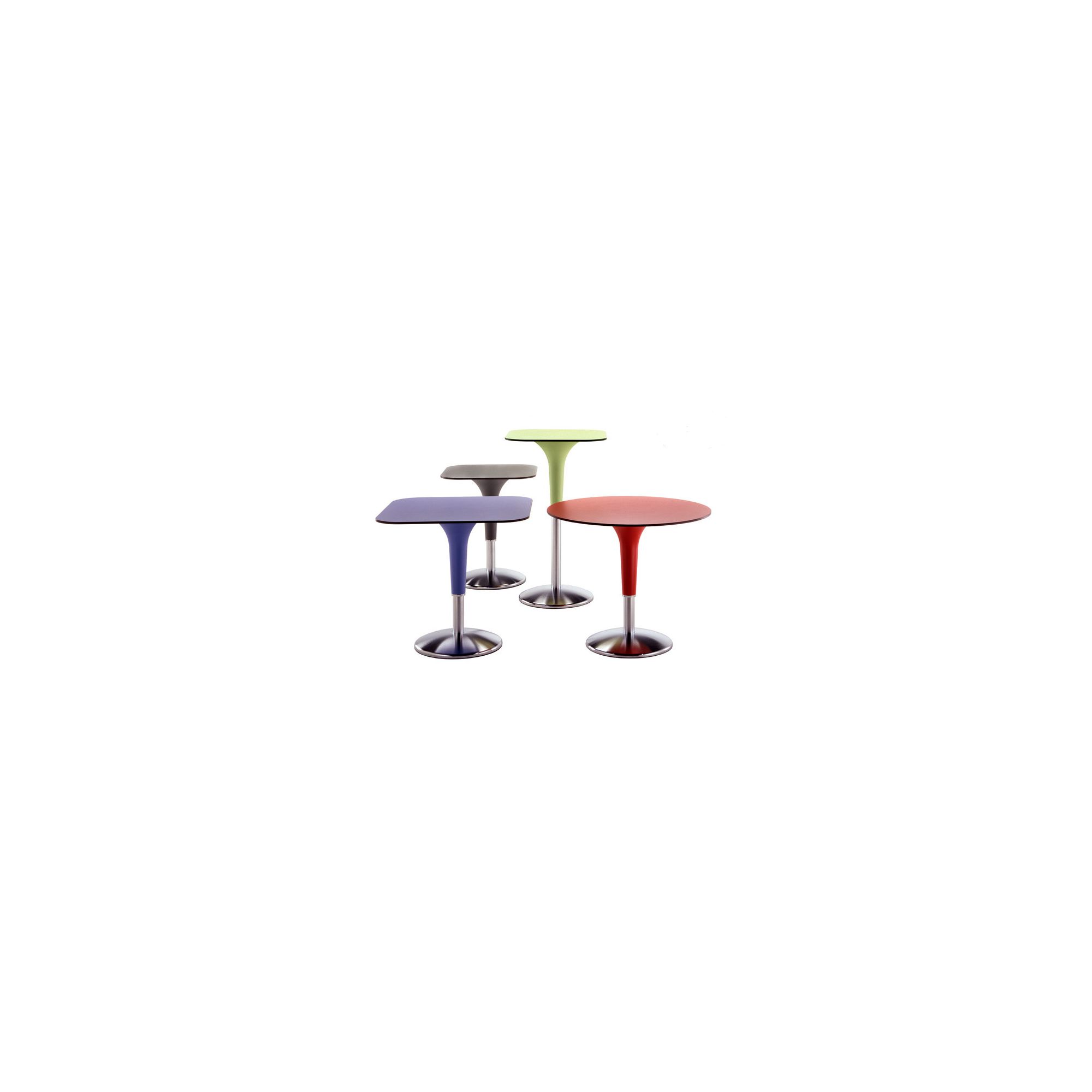 Rexite Zanziplano Round Table - 90cm x 105cm - Red at Tesco Direct