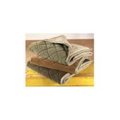 3Petzzz Large Quilted Blanket in Coffee