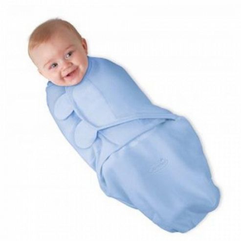 Image of Summer Infant Small Swaddleme Cotton - Blue