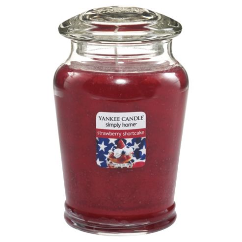 Image of Yankee Candle Jar Stawberry Shortcake, Medium