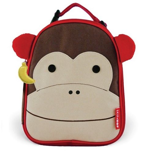 Image of Skip Hop Zoo Lunchies Monkey Lunch Bag