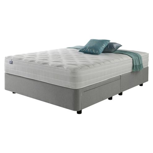 Image of Silentnight Mirapocket 1200 Ortho Memory Non Storage King Divan Light Grey No Headboard