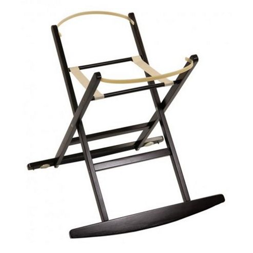 Image of Dormouse Deluxe Rocking Moses Basket Stand (cocoa)