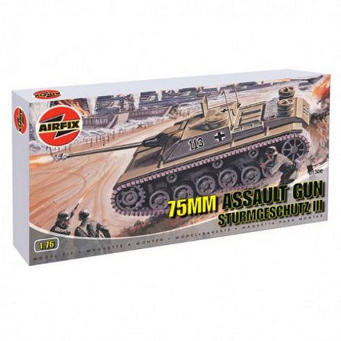 Image of 75mm Assault Gun Sturmgeschutz Iii (a01306) 1:76