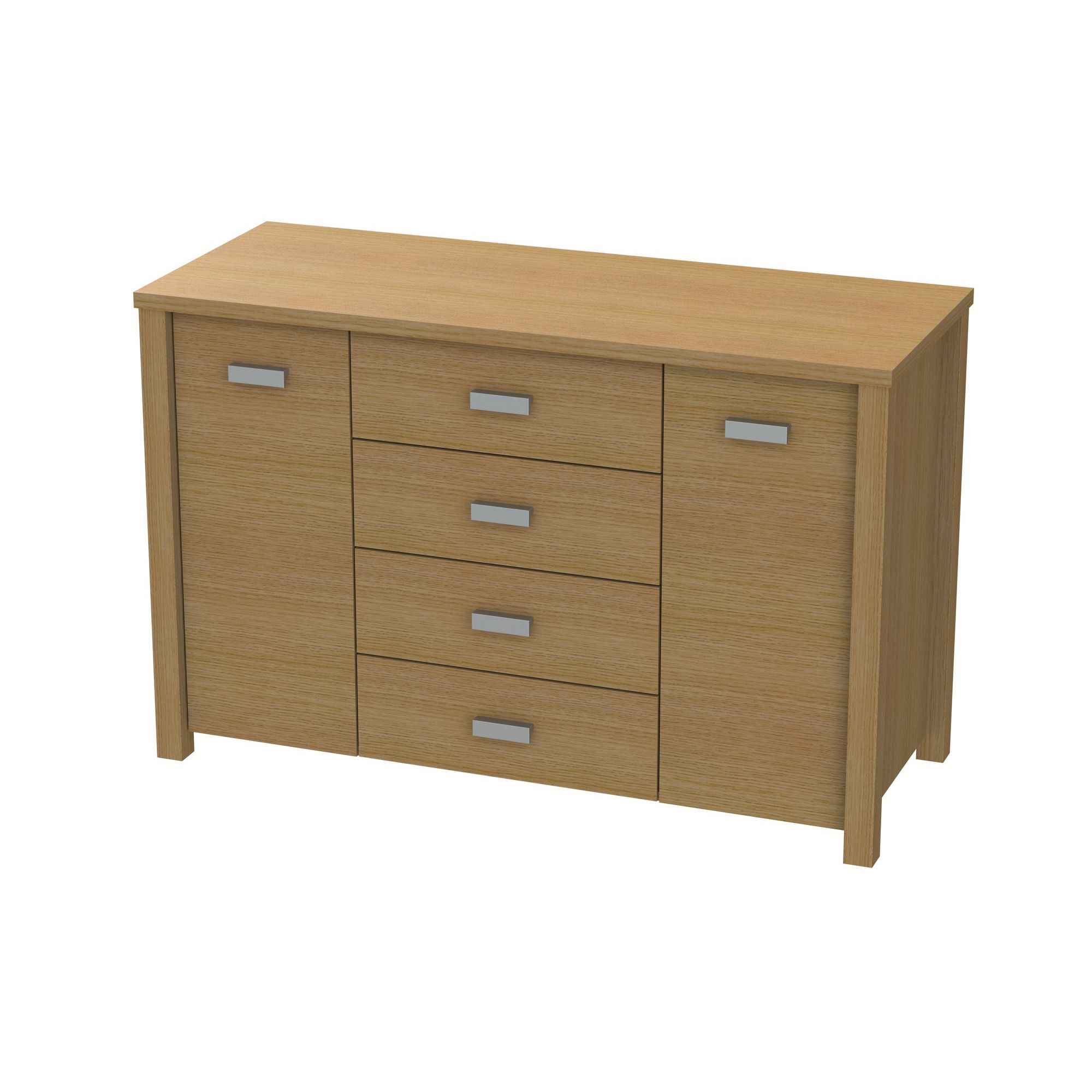 Ashcraft Romsey Sideboard - Walnut at Tesco Direct