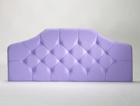 Image of Classic Quarters Imperial Upholstered Headboard - Bright Blue - Single (3')