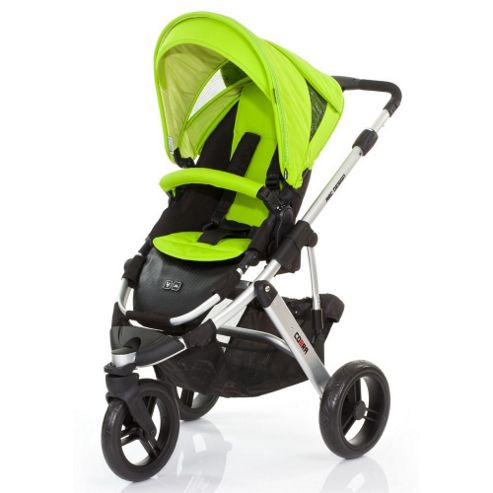 Image of Abc Design Cobra 2 In 1 Pushchair (silver/lime)