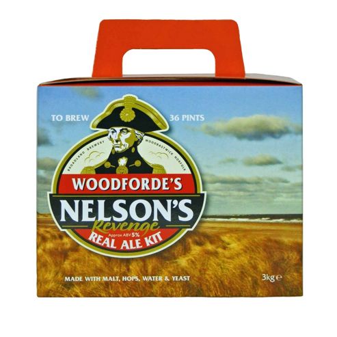 Image of Woodfordes Nelsons Revenge (abv 5%) 36 Pint Real Ale Home Brew Beer Kit
