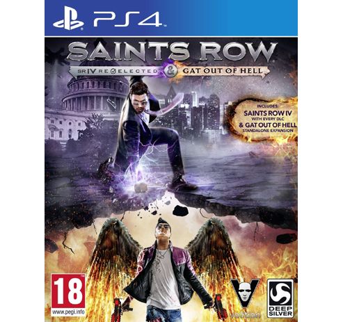 Image of Saints Row Iv Re-elected & Gat Out Of Hell (ps4)