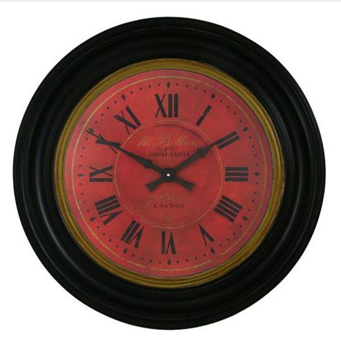 Image of Roger Lascelles Clocks Framed Moore Dial Wall Clock