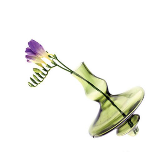 Image of House Additions Spinner Vase - Green
