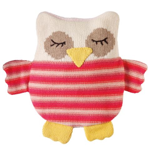 Image of Knitted Snuggle Hottie - Owl