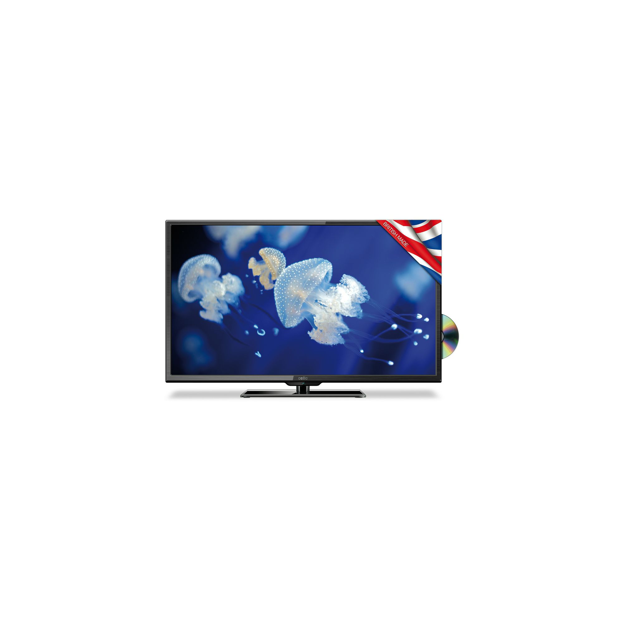 Cello 40” Full HD LED TV with Built-in DVD Player