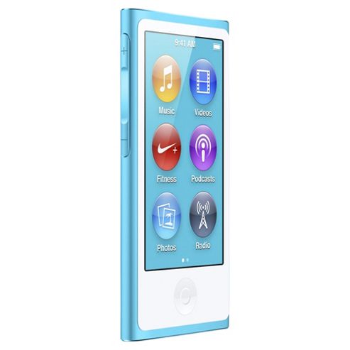 Image of Apple 16gb (7th Gen) Nano Ipod Blue