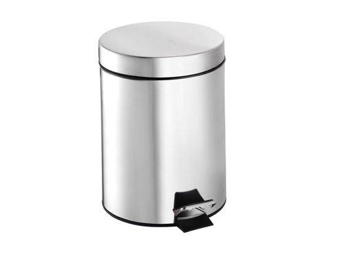 Image of Croydex Qa107305 Pedal Bin S/s 5ltr