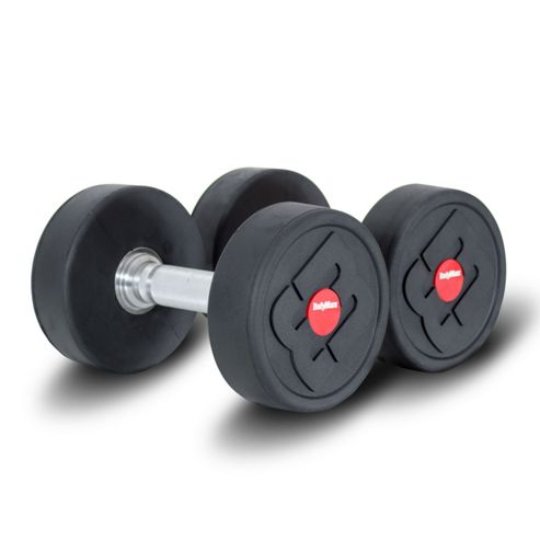 Image of Bodymax 27.5kg Pro V4 Rubber D/bell