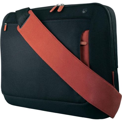 Image of Belkin 7 Inch Laptop Messenger Bag Black/red
