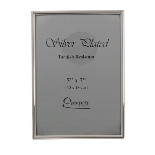 Image of Evergreen Thin Edge Photo Frame - 5" X 7"