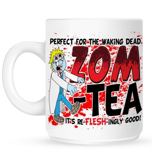 Image of Zom-tea 10oz Ceramic Mug