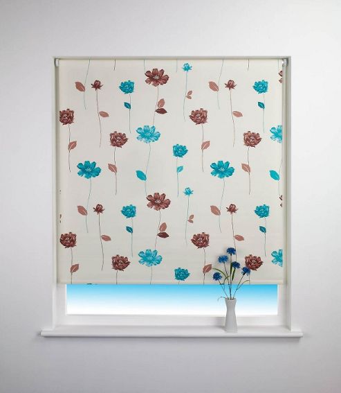Image of Floral Trail Blackout Roller Blind