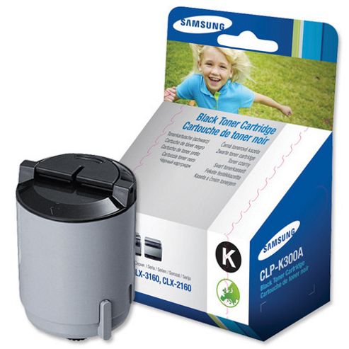 Image of Samsung Clp-k300a Toner Cartridge For Clp-300, Clp-300n - Black