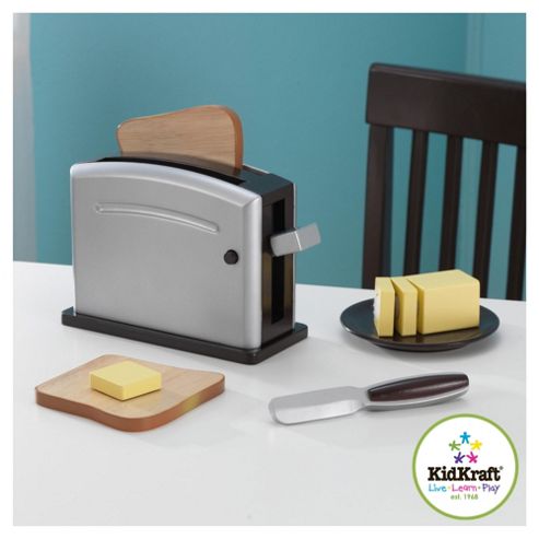 Image of Kidkraft Espresso Toy Toaster