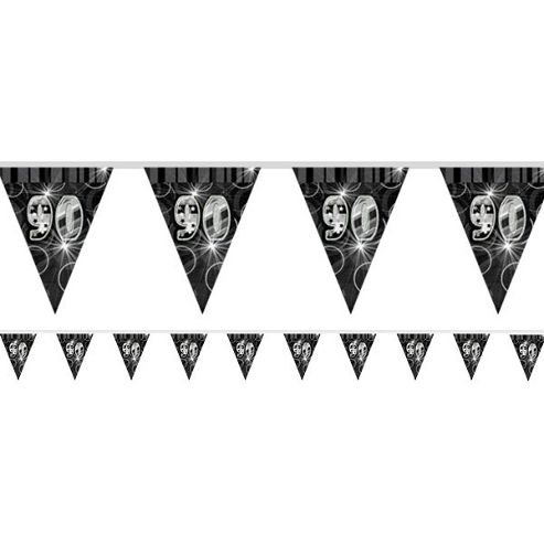 Image of Dazzling Effects 90th Flag Banner - 12ft (each)