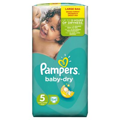 Pampers Baby Dry Size 5 Large Pack 54