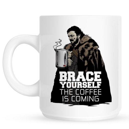 Image of Brace Yourself 10oz Ceramic Mug