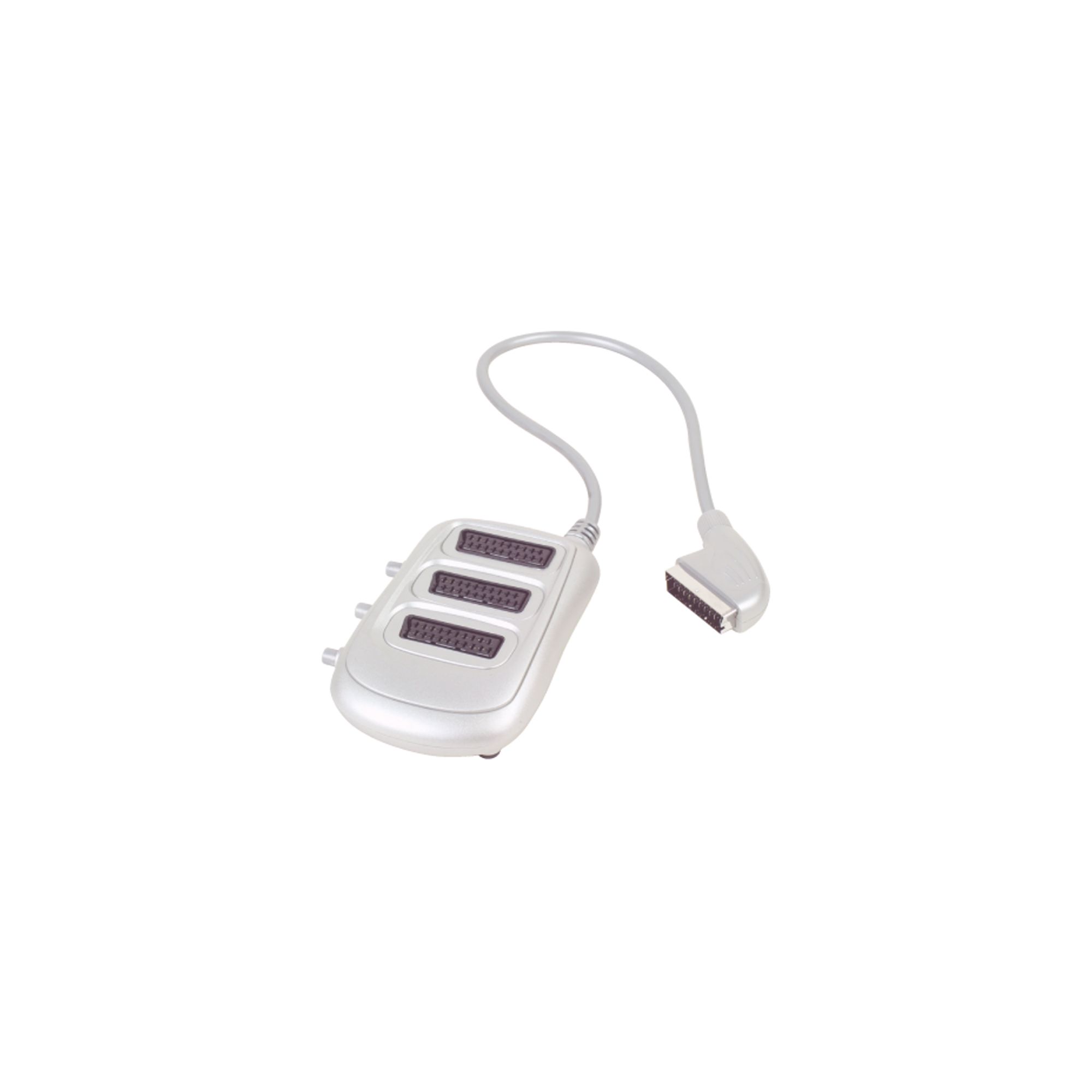 Scart Cable 2 Way Splitter Box Adapter Extension Switch