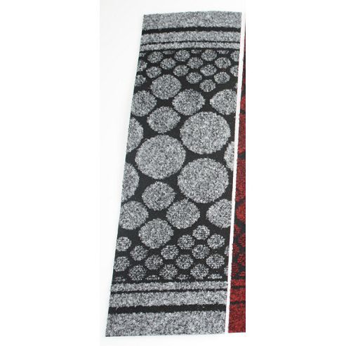 Image of Dandy Cork Runner Grey Contemporary Rug - Runner 67cm X 200cm