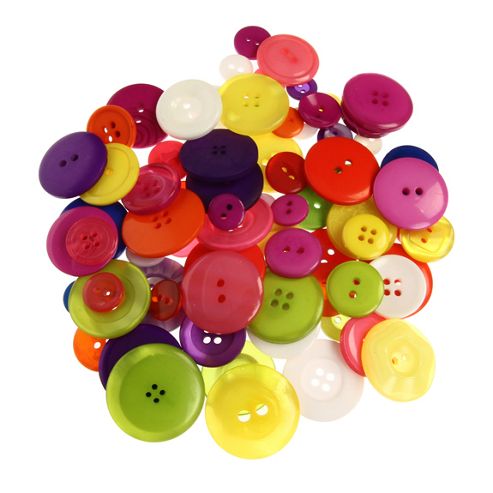 Image of Button Box - Rainbow Palette/spring Festival
