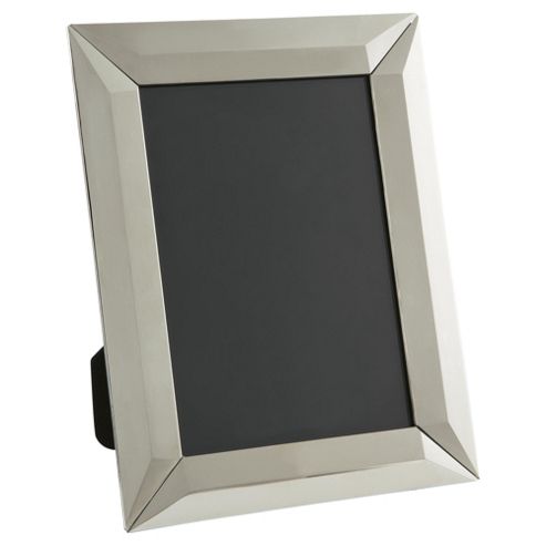Image of Tesco Decorative Mirror Photo Frame Smoke 5 X 7"