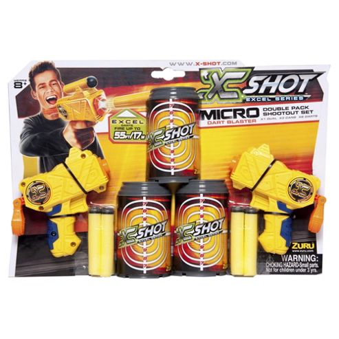 Image of X Shot Double Micro Dart Blasters