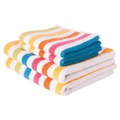 Tesco bright stripe towel bale