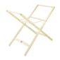 Lollipop Lane Classic Moses Basket Stand in Natural Wood