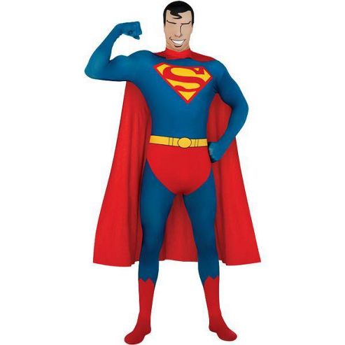 Image of Second Skin Superman - Adult Costumes Size: 42-44