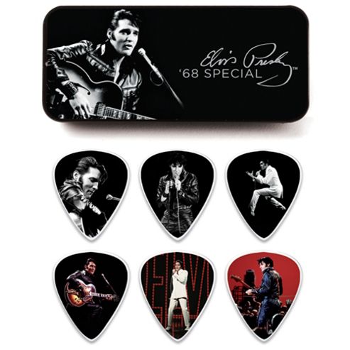 Image of Elvis Presley 68 Pick Tin, Medium - 6 Picks