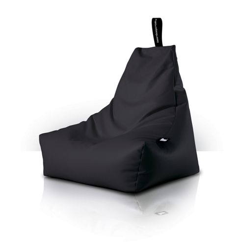 Image of Bean Bag Chair - Black