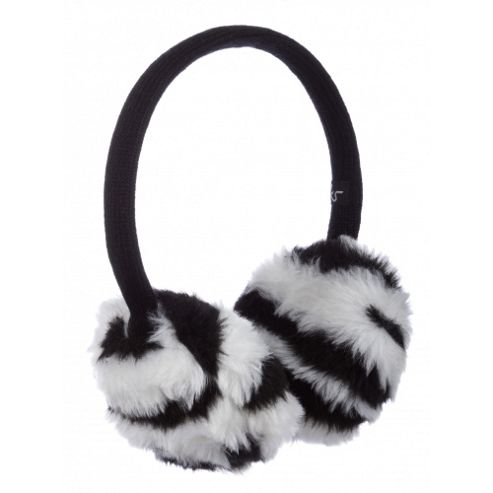 Image of Zebra Print Earmuffs
