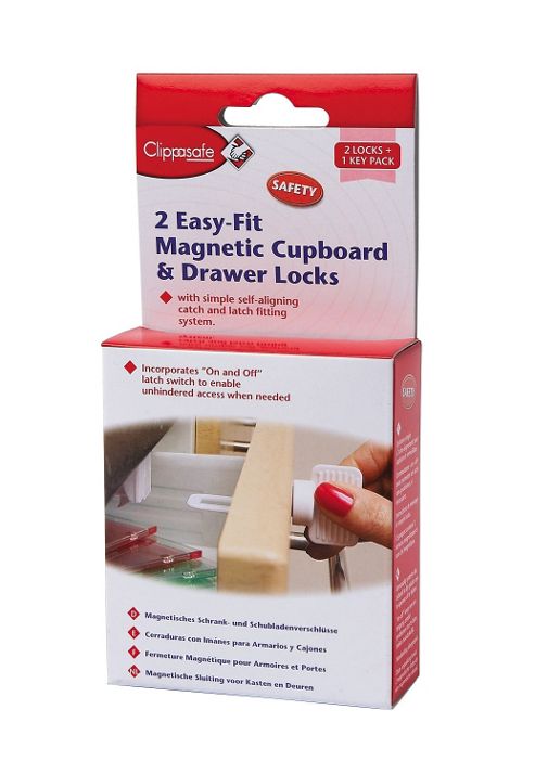 Image of Clippasafe Magnetic Locks 2+1 Key