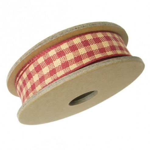 Image of Ribbon Reel - Red Gingham