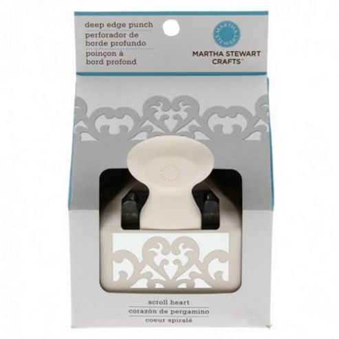Image of Martha Stewart Scroll Heart Deep Edge Punch