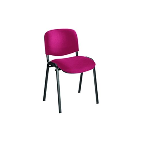 Image of Jemini Ultra Multi-purpose Stacking Chair Black Legs/claret Kf03345