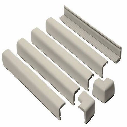 Image of Prince Lionheart Cushiony Fireplace Guard Plus 2 Corners Grey