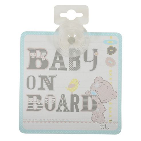 Image of Tiny Tatty Teddy Baby On Board Sign