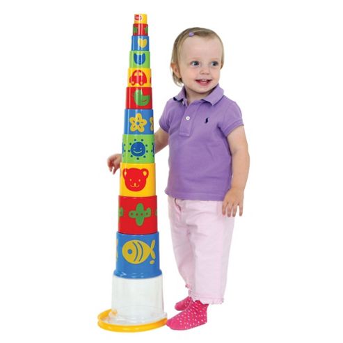Image of Gowi Toys 453-11 Giant Pyramid Stacker