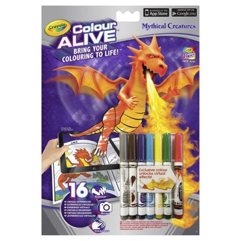 Image of Crayola Colour Alive Dragon